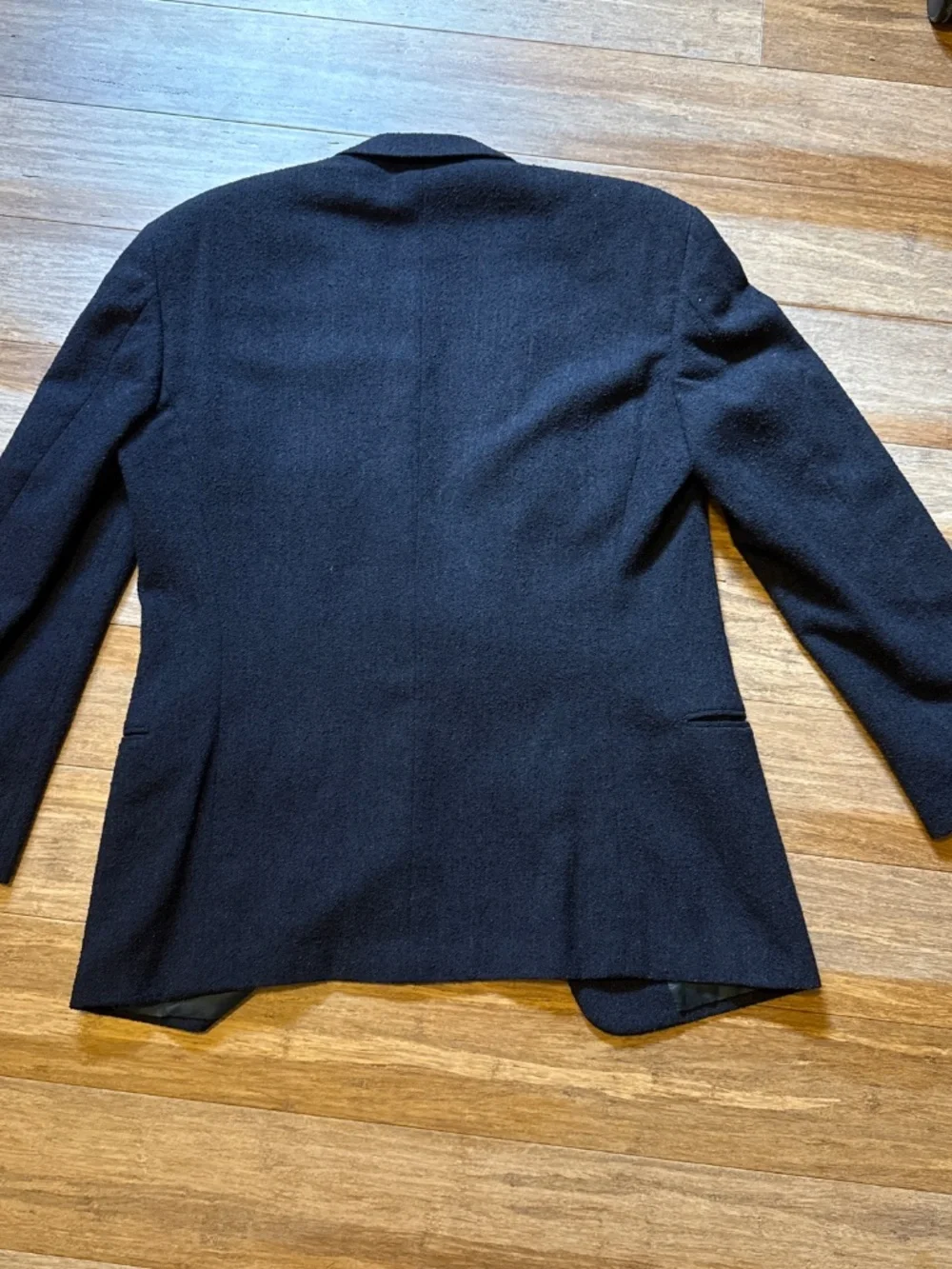 Vintage MANI by Armani Men's 40R Wool Blazer Saks Fifth Ave, Made in Italy